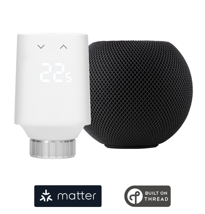 Eve Thermo (Matter) + HomePod mini