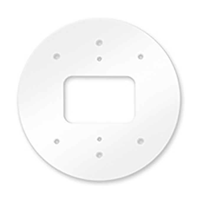 Eve Outdoor Cam Adapter Plate White