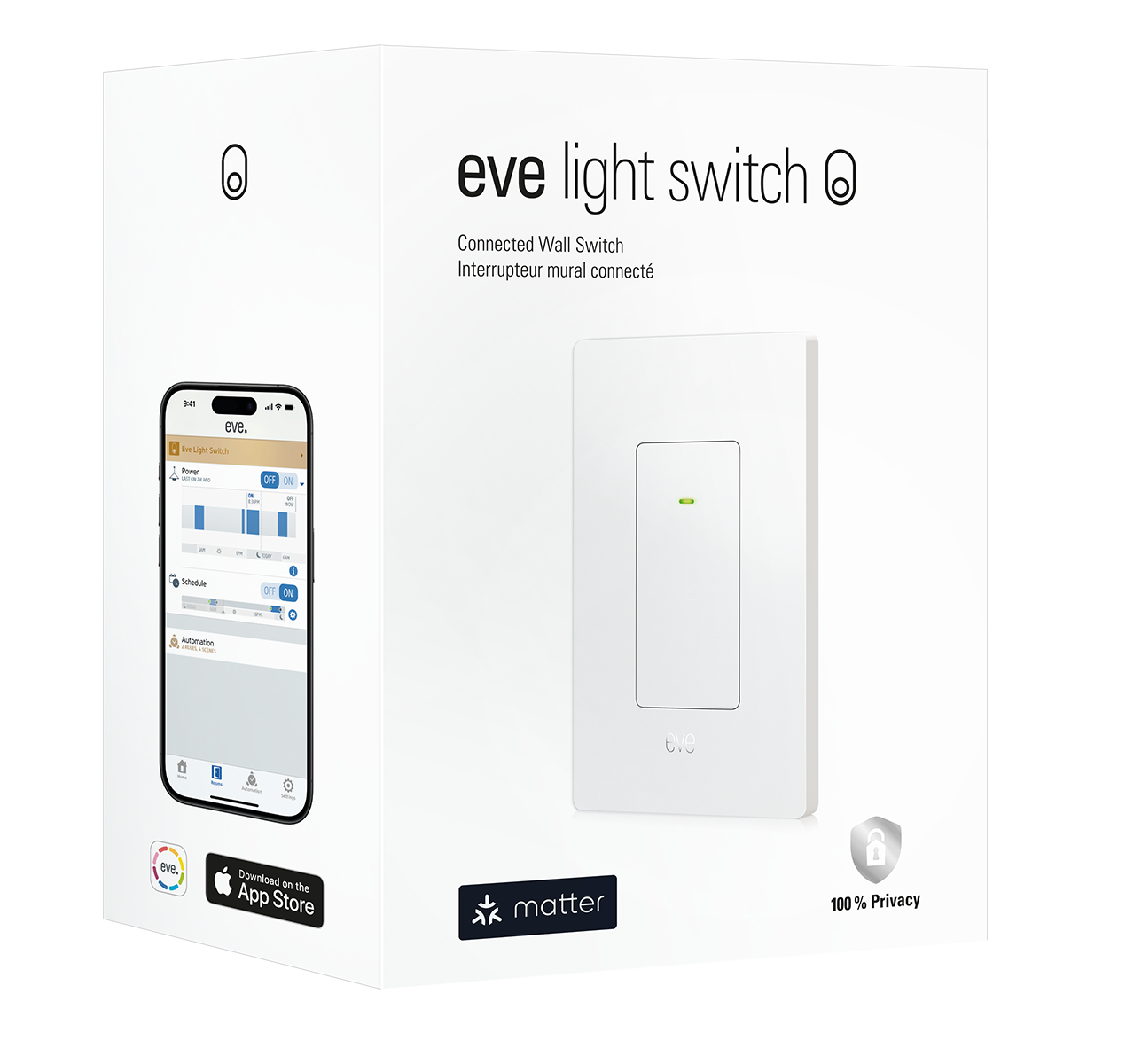 Eve Light Switch (Matter) Boxshot