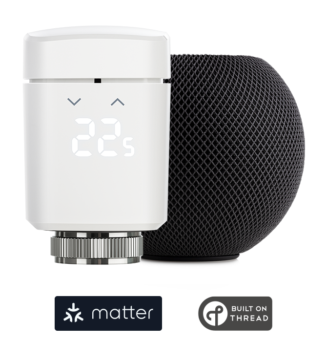 Eve Thermo (Matter) + HomePod mini