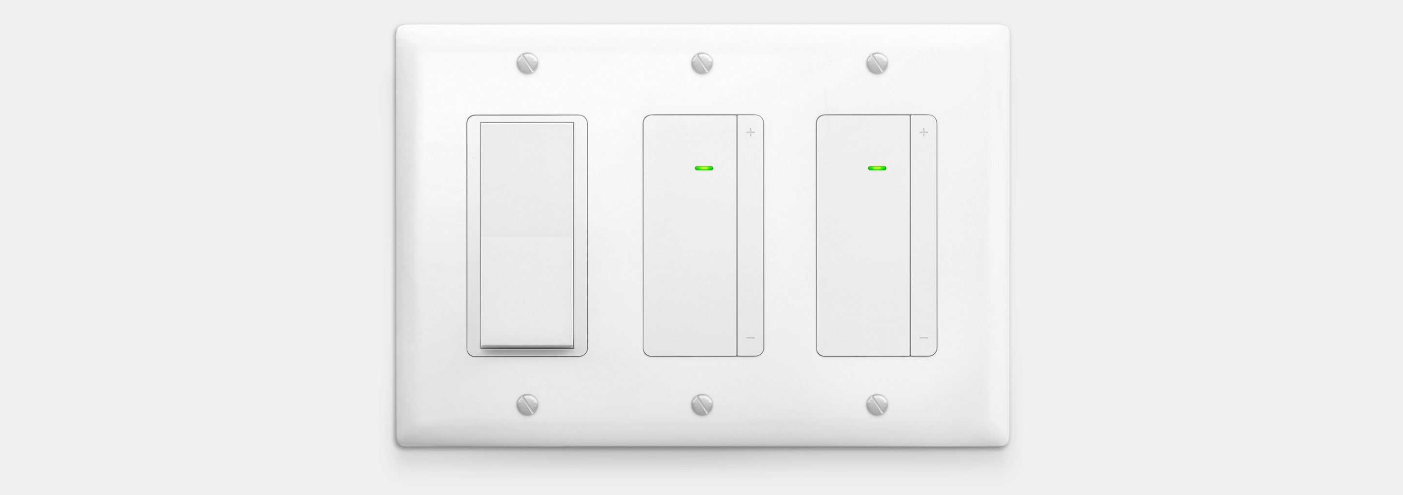 Eve Dimmer Switch for single or multi-switch frames