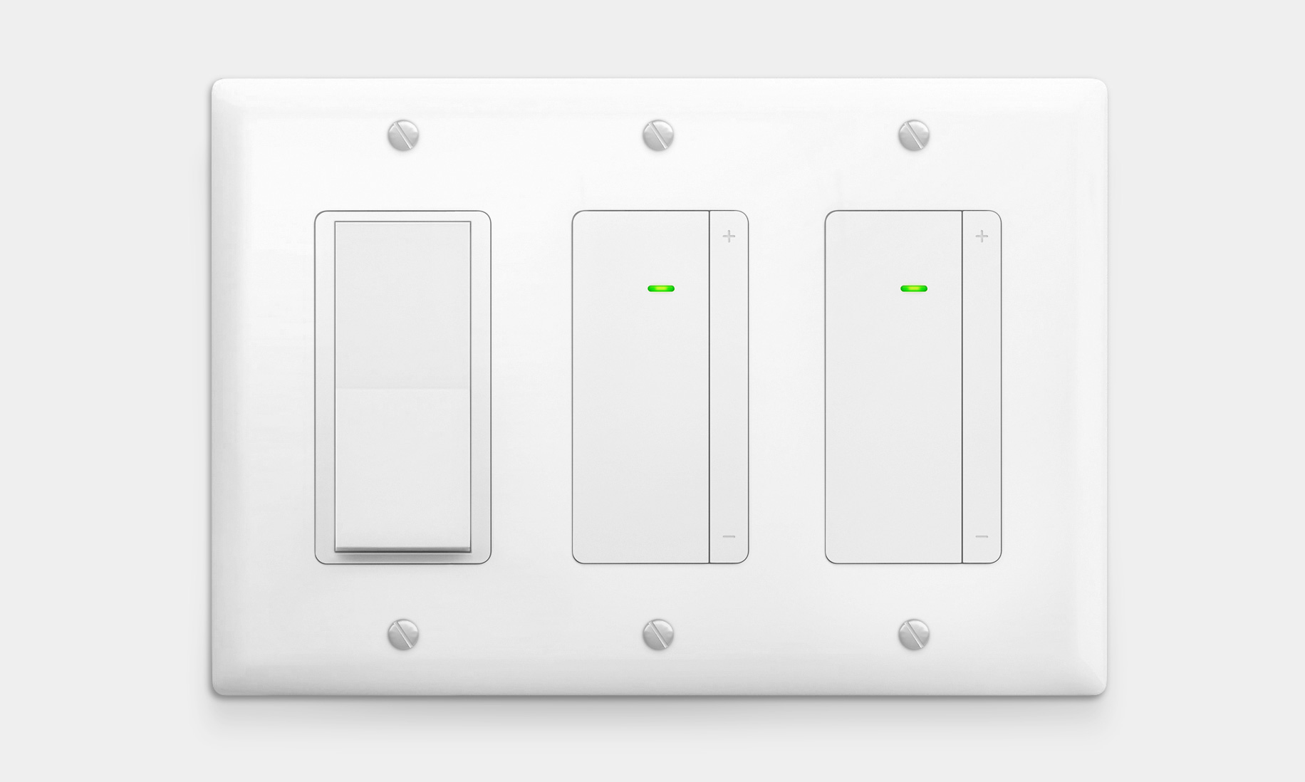 Eve Dimmer Switch for single or multi-switch frames