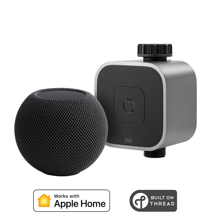 Eve Aqua + HomePod mini