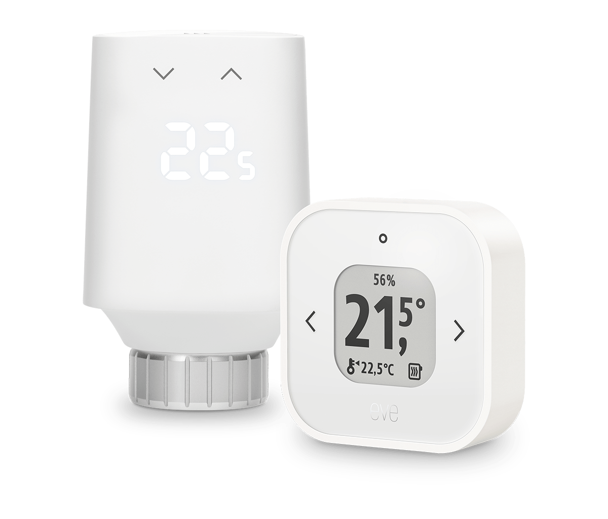 Eve Thermo Comfort Set: Eve Thermo (5th generation) + Eve Thermo Control